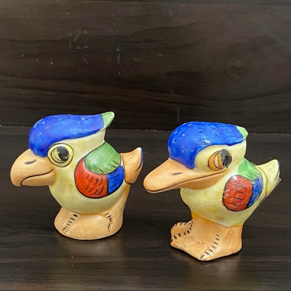 Vintage Toucan Bird Ceramic Salt & Pepper Shaker Set - Picture 2 of 13